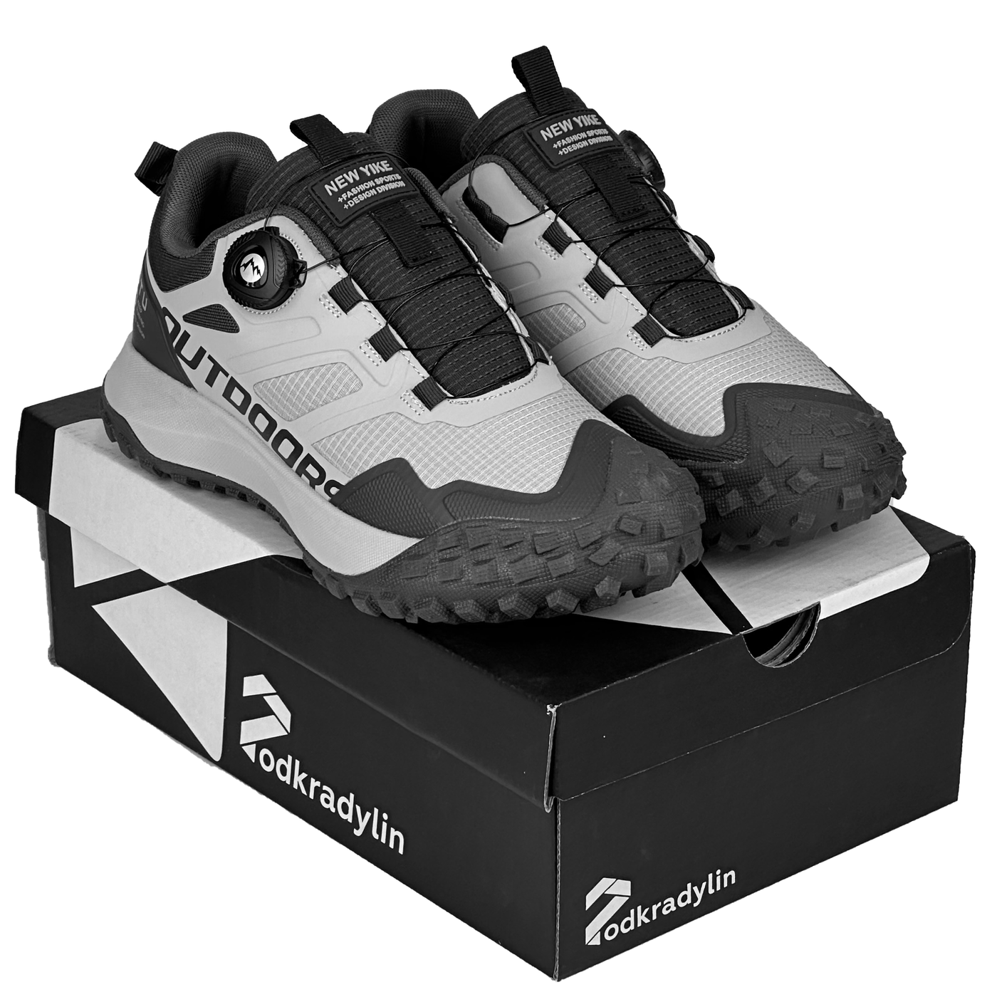 Кроссовки мужские серые термо waterproof, 41
